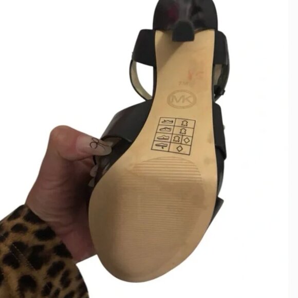Michael Kors -Women's Oksana Sandal Black Size 7🖤 - Picture 5 of 6